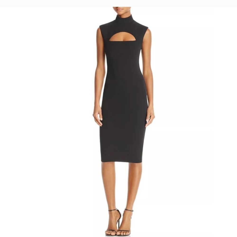 Nookie Manhattan Midi Dress - Black Women XS New!